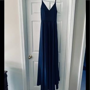 B Darlin Navy formal dress